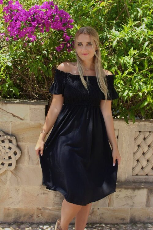 Kate- Ruched midi dress